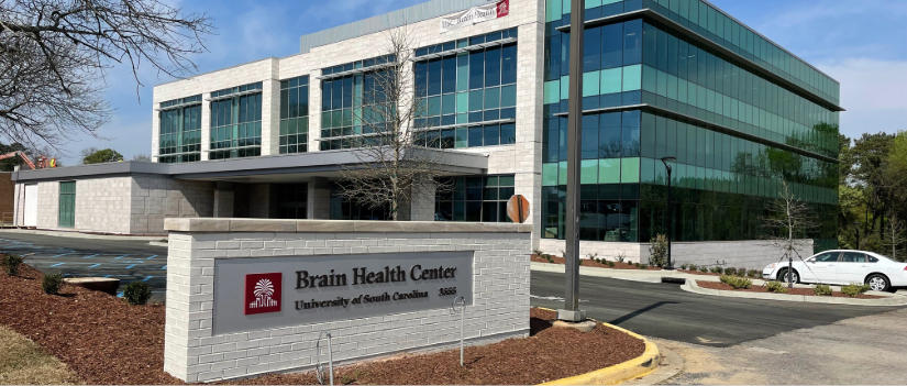 View of the completed Brain Health Center.